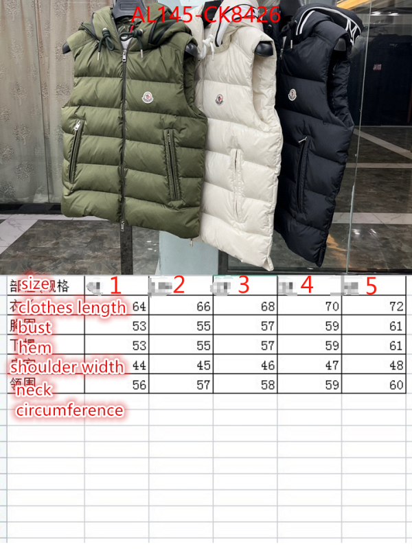 Down jacket Men-Moncler ID: CK8426 $: 145USD