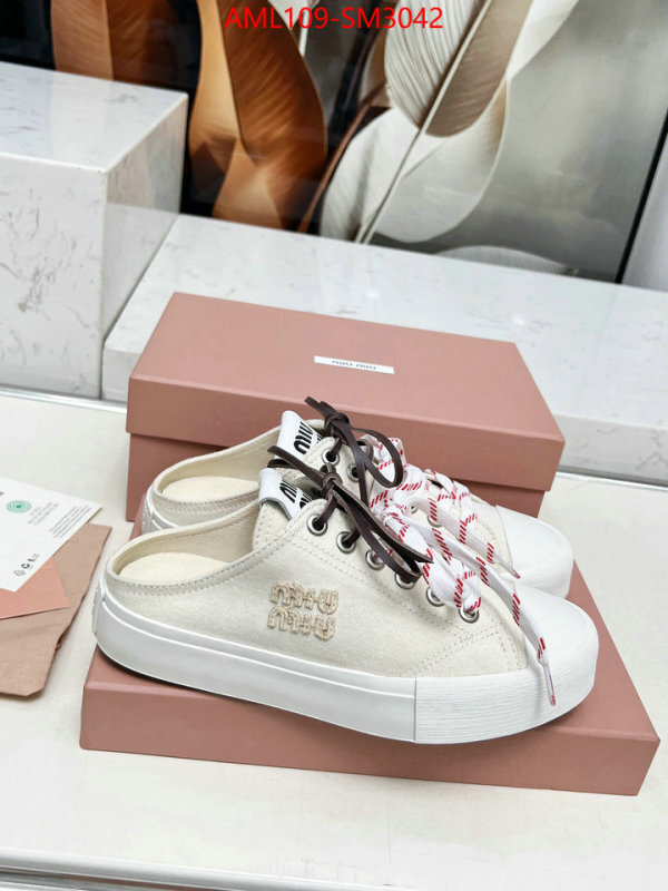 Women Shoes-Miu Miu top quality ID: SM3042 $: 109USD