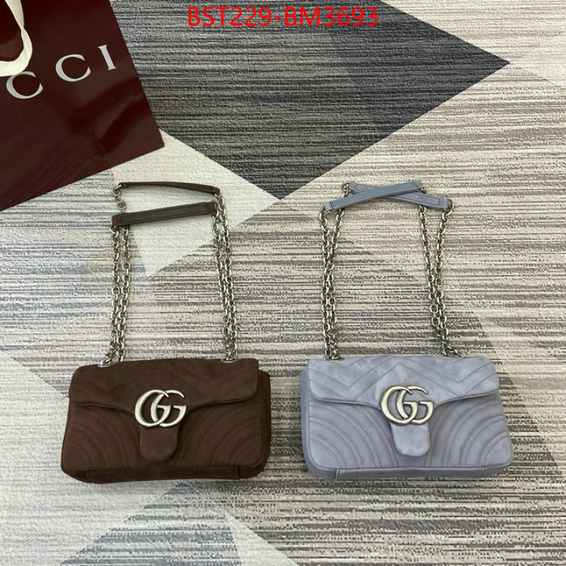 Gucci Bags(TOP)-Marmont ID: BM3693 $: 229USD,