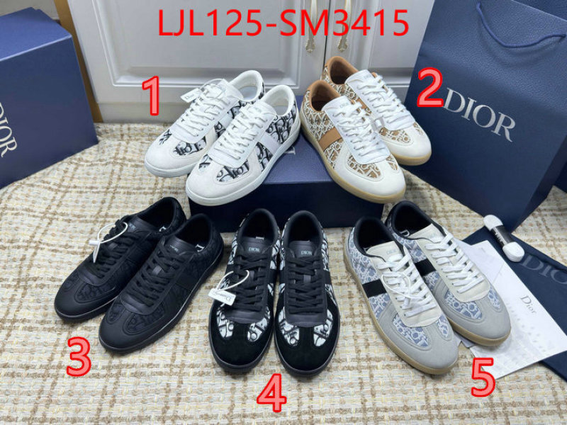 Men shoes-Dior hot sale ID: SM3415 $: 125USD