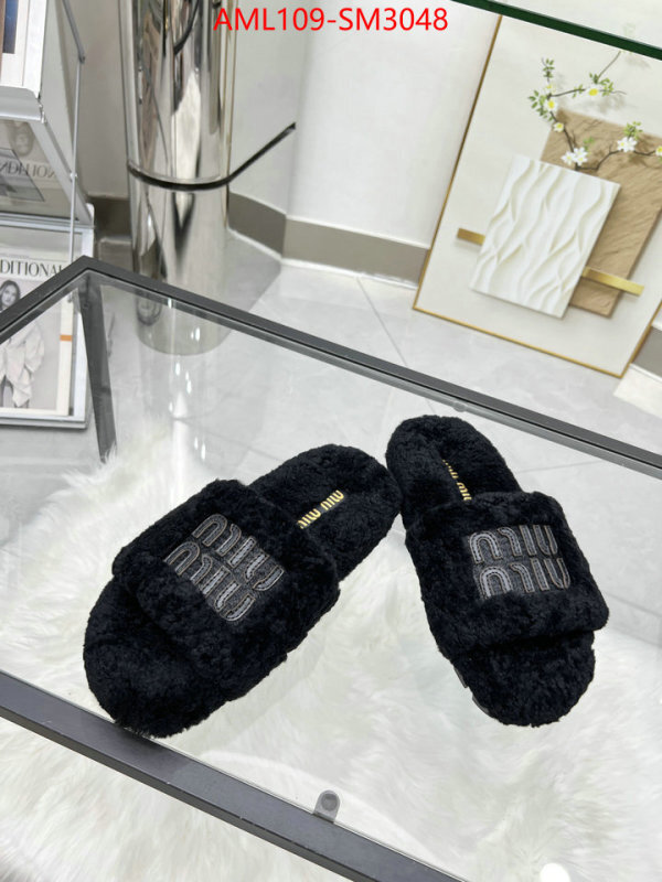 Women Shoes-Miu Miu high quality 1:1 replica ID: SM3048 $: 109USD