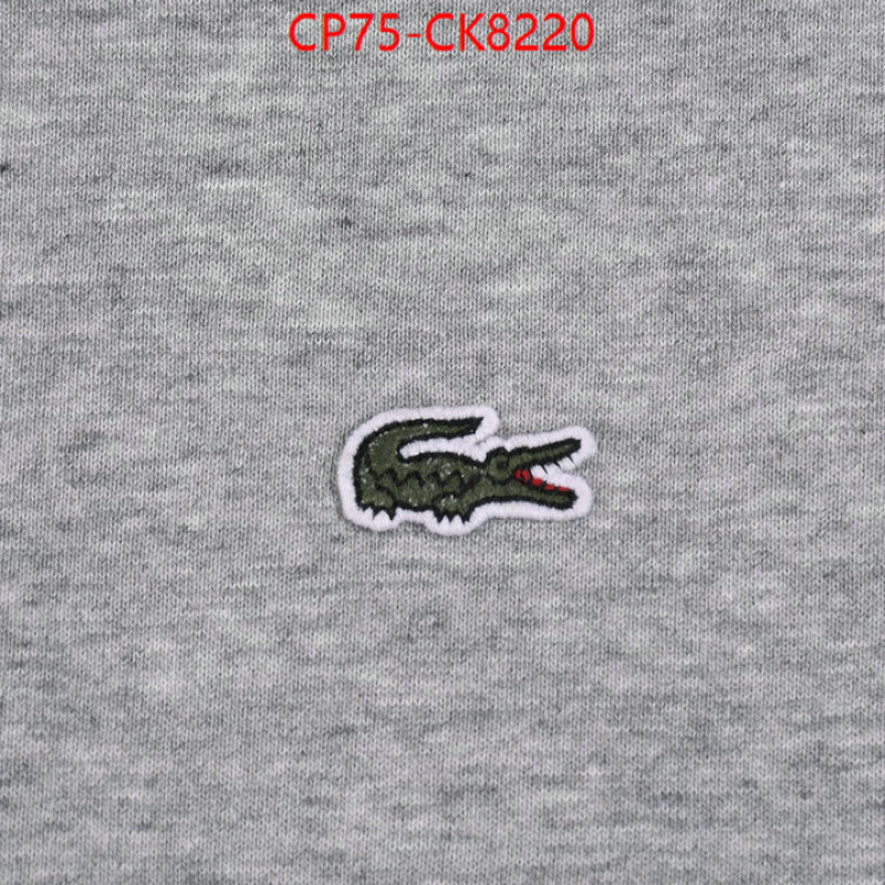 Clothing-Lacoste replica online ID: CK8220 $: 75USD