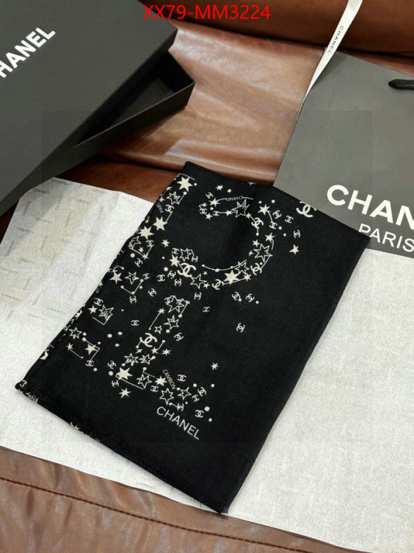 Scarf-Chanel shop ID: MM3224 $: 79USD