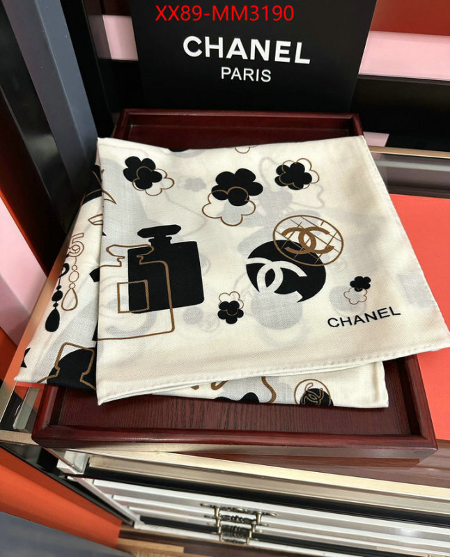 Scarf-Chanel replica best ID: MM3190 $: 89USD