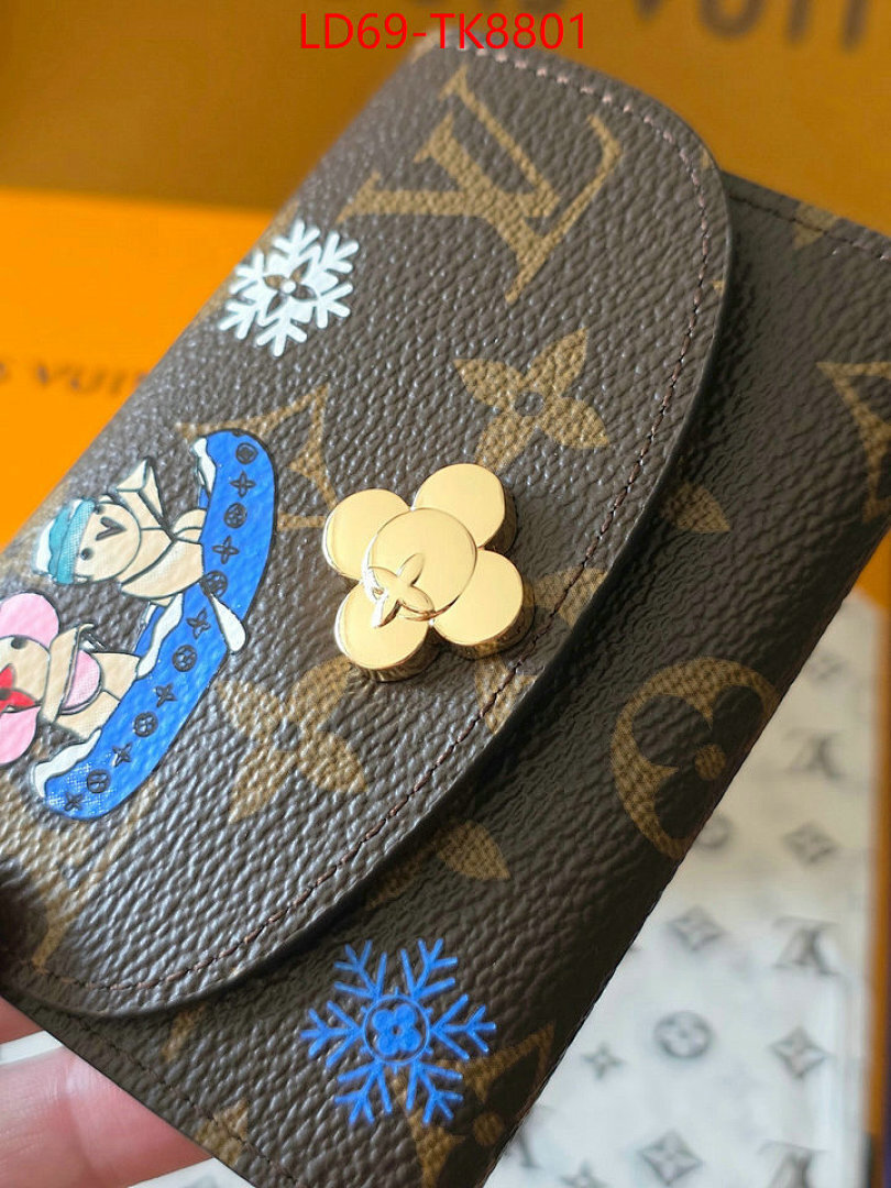LV Bags(TOP)-Wallet ID: TK8801 $: 69USD,