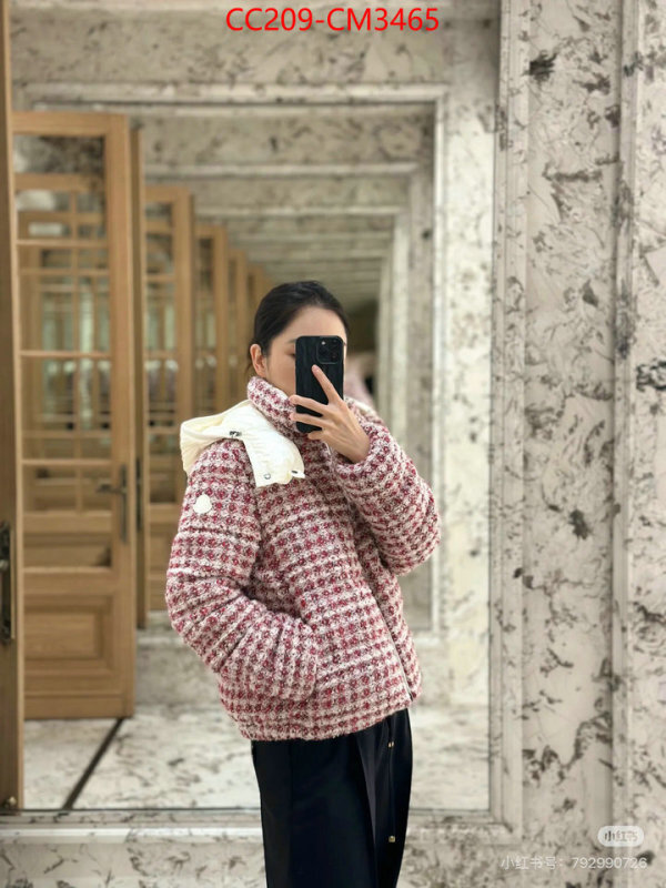 Down jacket Women-Moncler buy 1:1 ID: CM3465 $: 209USD