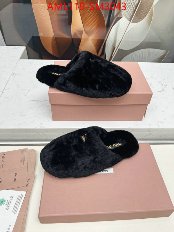 Women Shoes-Miu Miu what 1:1 replica ID: SM3043 $: 119USD