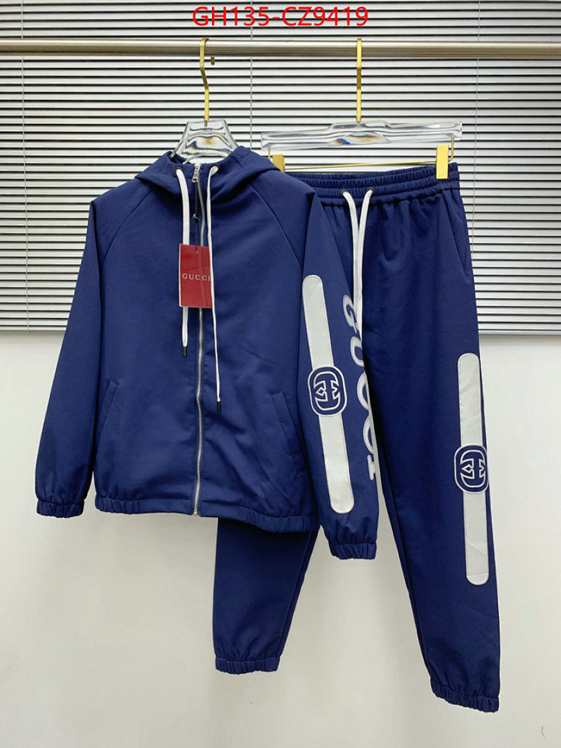 Clothing Set-Gucci ID: CZ9419 $: 135USD