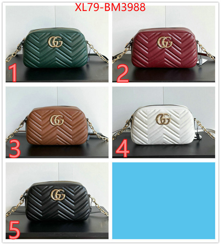 Gucci Bags(4A)-Marmont ID: BM3988 $: 79USD,