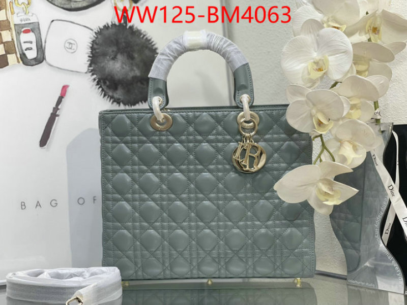 Dior Bags(4A)-Lady- ID: BM4063 $: 125USD,