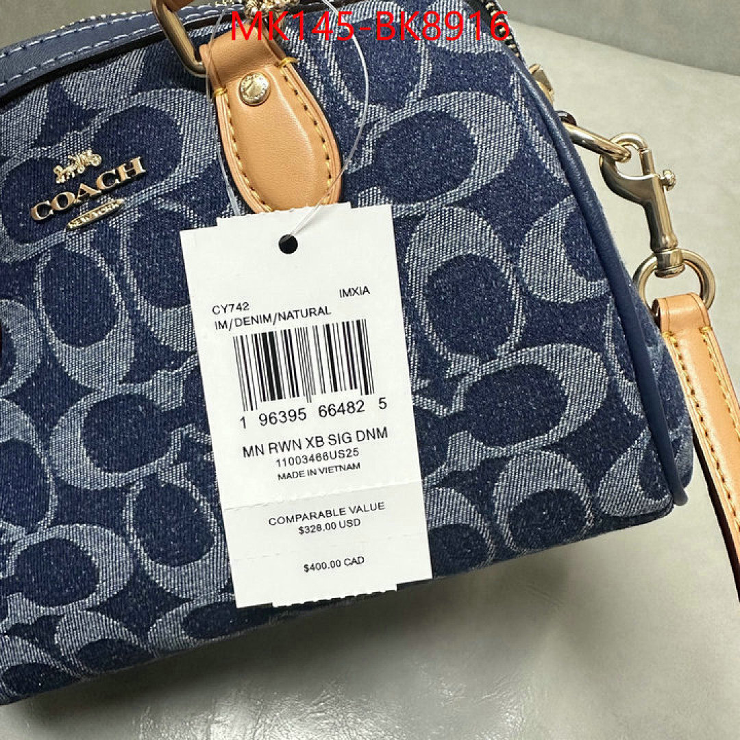 Coach Bags(TOP)-Crossbody- ID: BK8916 $: 145USD,