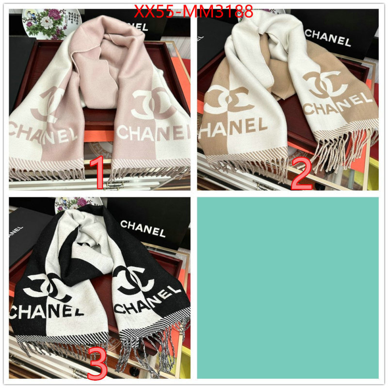 Scarf-Chanel buy high-quality fake ID: MM3188 $: 55USD