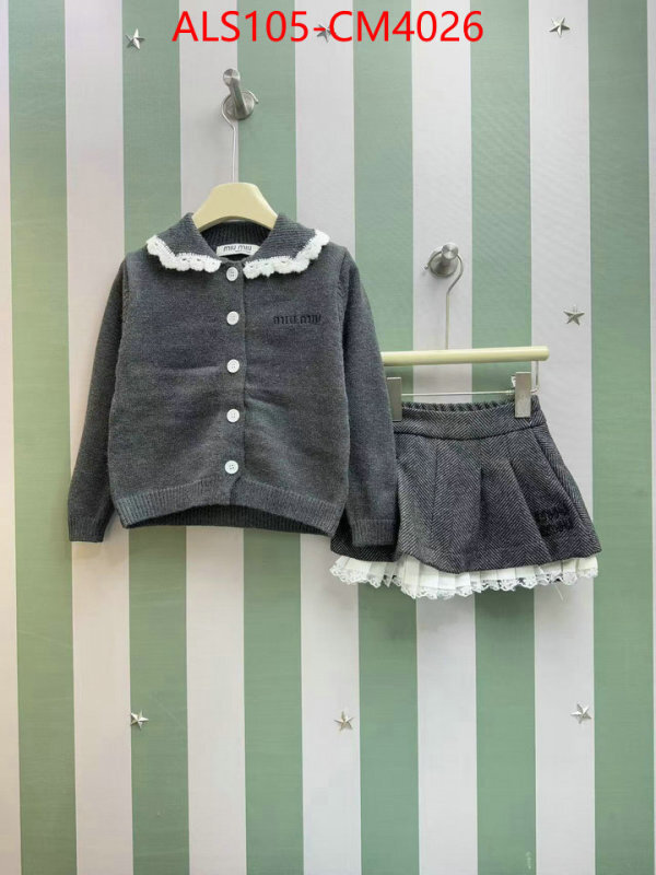 Kids clothing-MIU MIU ID: CM4026 $: 105USD