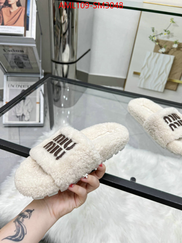 Women Shoes-Miu Miu high quality 1:1 replica ID: SM3048 $: 109USD