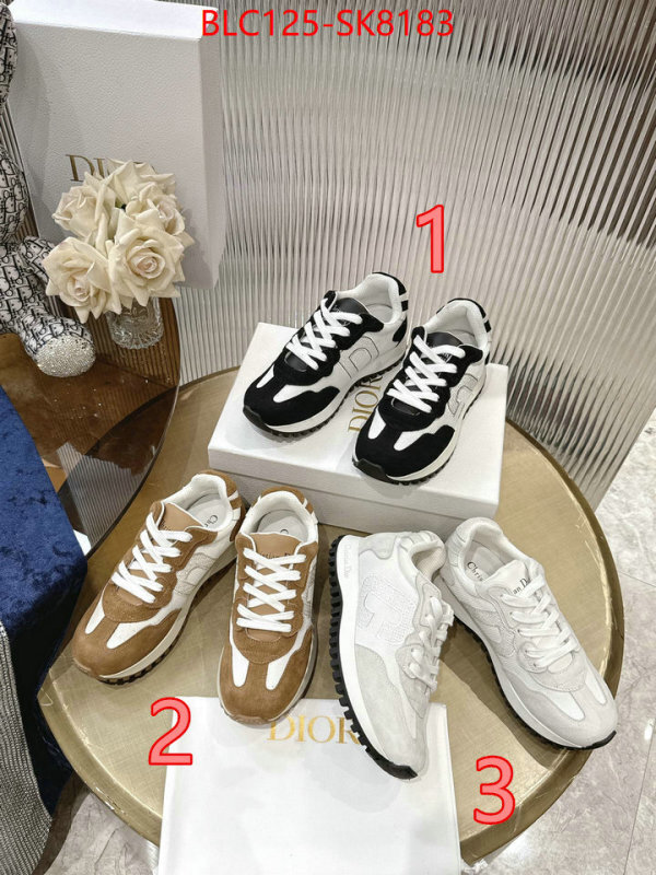 Women Shoes-Dior top designer replica ID: SK8183 $: 125USD