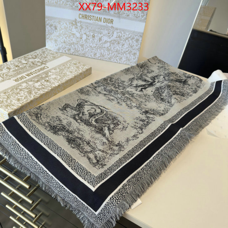 Scarf-Dior fashion replica ID: MM3233 $: 79USD