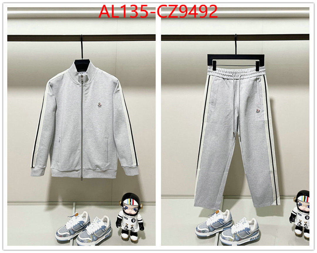 Clothing Set-Moncler ID: CZ9492 $: 135USD