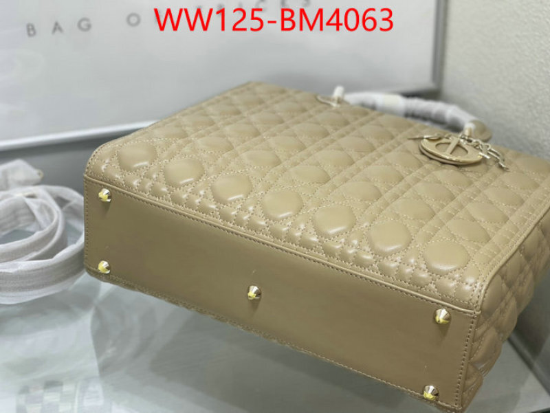 Dior Bags(4A)-Lady- ID: BM4063 $: 125USD,