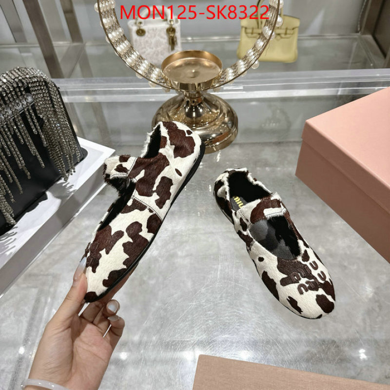 Women Shoes-Miu Miu replica how can you ID: SK8322 $: 125USD