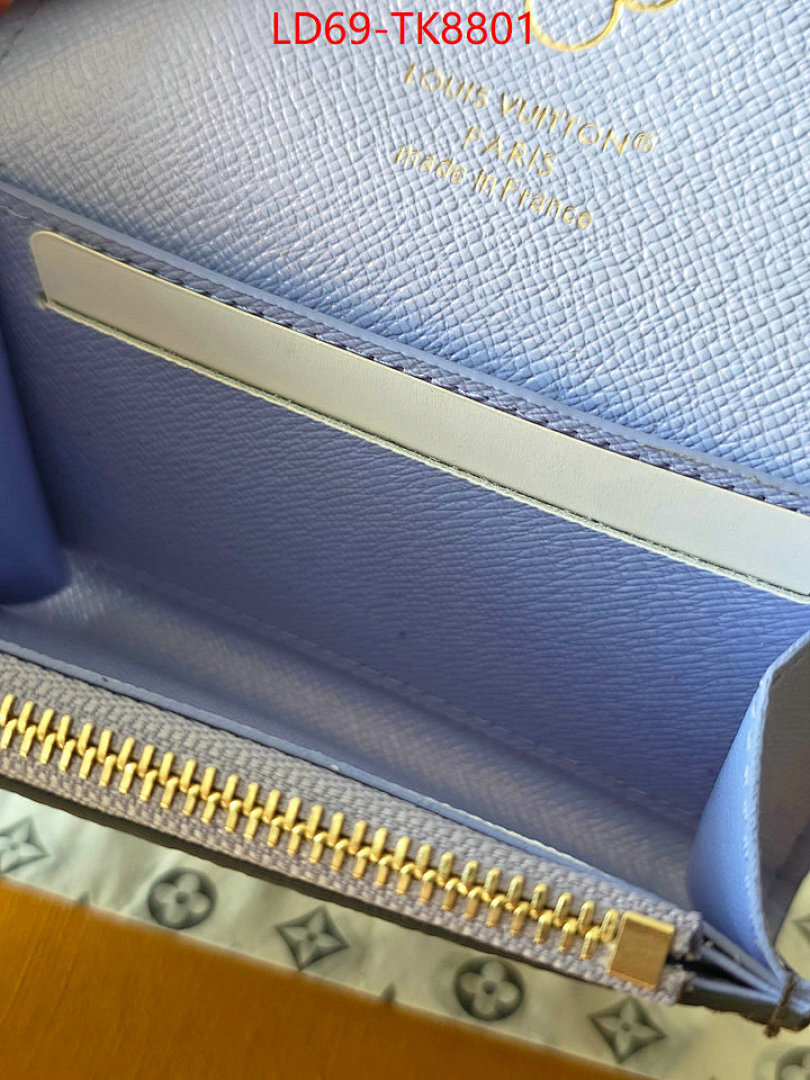 LV Bags(TOP)-Wallet ID: TK8801 $: 69USD,