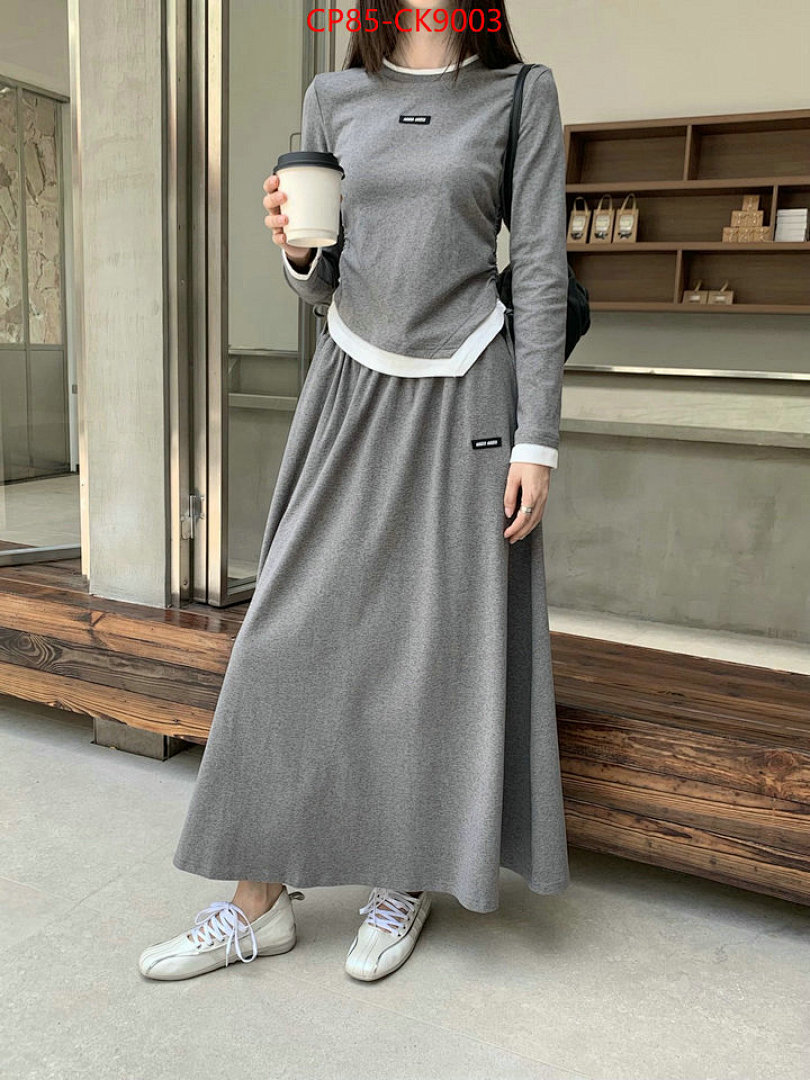 Clothing-MIU MIU ID: CK9003 $: 85USD