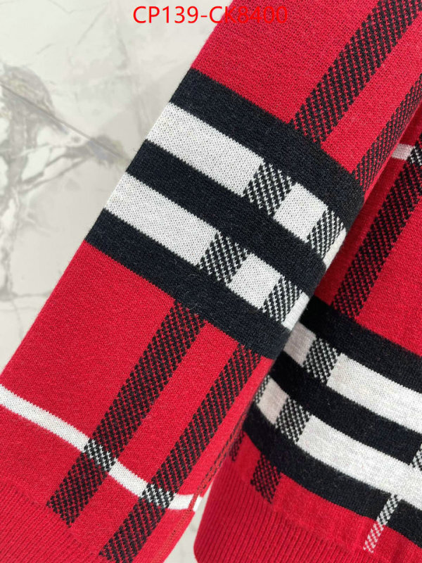 Clothing-Burberry ID: CK8400 $: 139USD