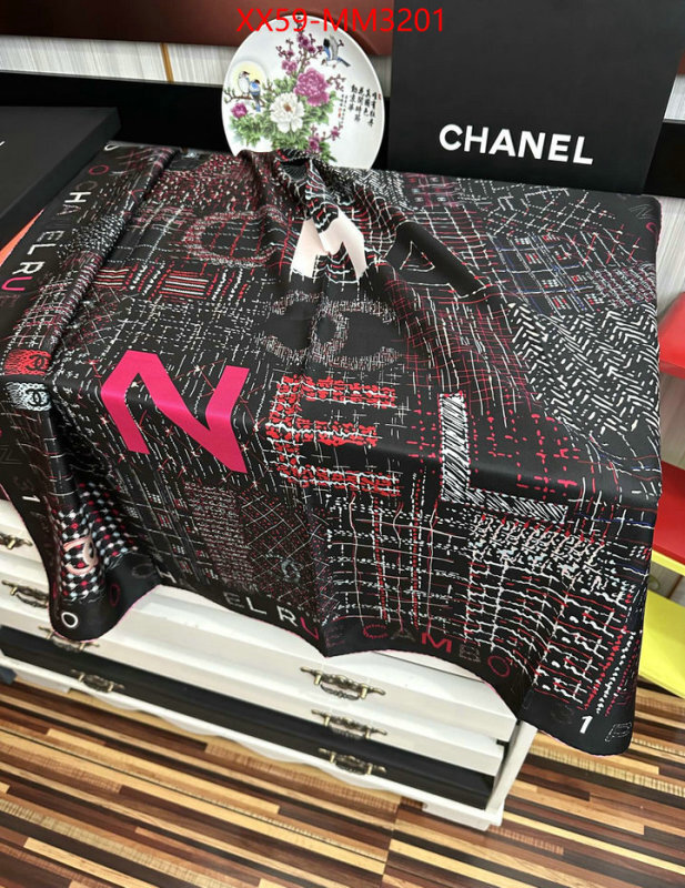 Scarf-Chanel online from china ID: MM3201 $: 59USD