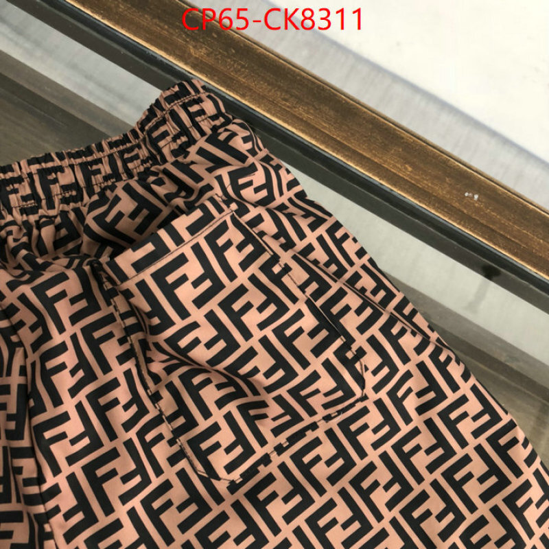 Beach Shorts-Fendi can you buy knockoff ID: CK8311 $: 65USD
