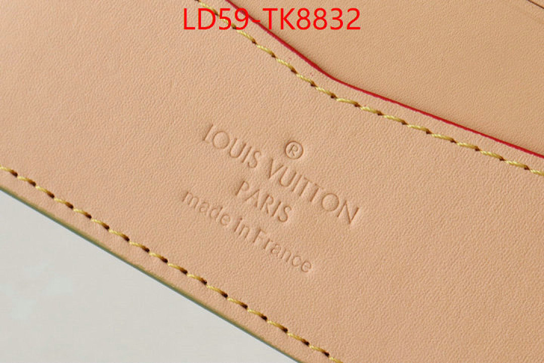 LV Bags(TOP)-Wallet ID: TK8832 $: 59USD,