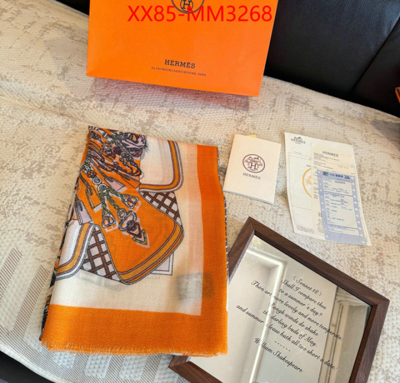 Scarf-Hermes quality aaaaa replica ID: MM3268 $: 85USD