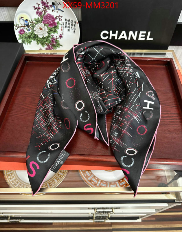 Scarf-Chanel online from china ID: MM3201 $: 59USD