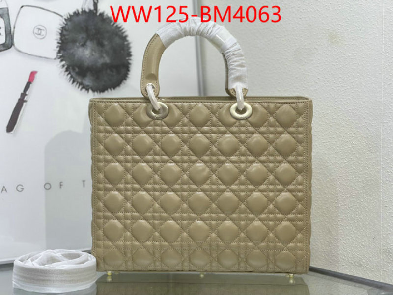 Dior Bags(4A)-Lady- ID: BM4063 $: 125USD,