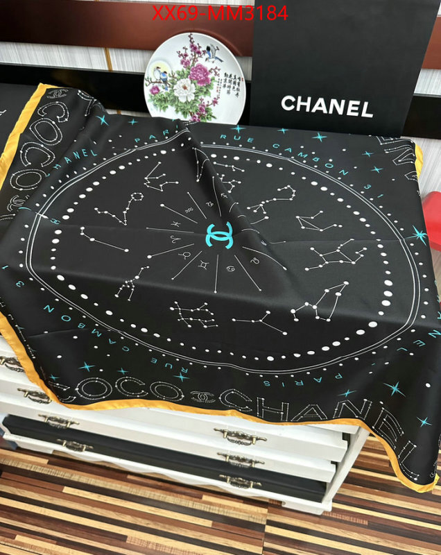 Scarf-Chanel high quality designer replica ID: MM3184 $: 69USD