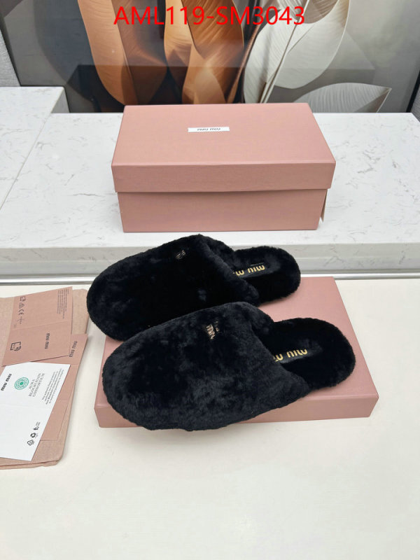 Women Shoes-Miu Miu what 1:1 replica ID: SM3043 $: 119USD
