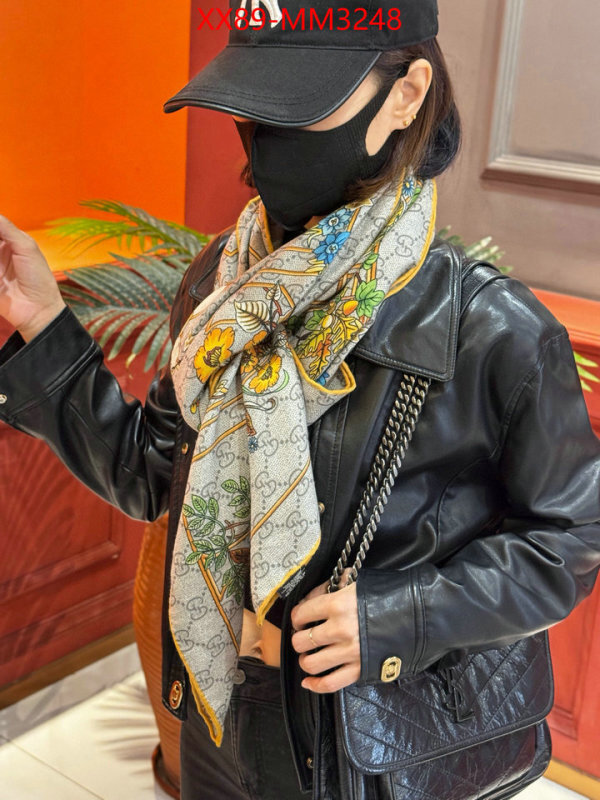 Scarf-Gucci the best quality replica ID: MM3248 $: 89USD
