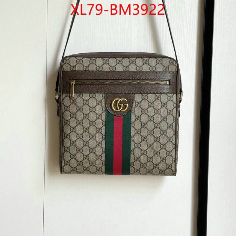 Gucci Bags(4A)-Crossbody- ID: BM3922 $: 79USD,