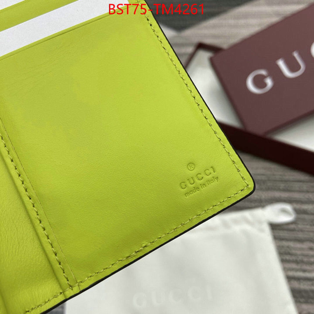 Gucci Bags(TOP)-Wallet- ID: TM4261 $: 75USD,