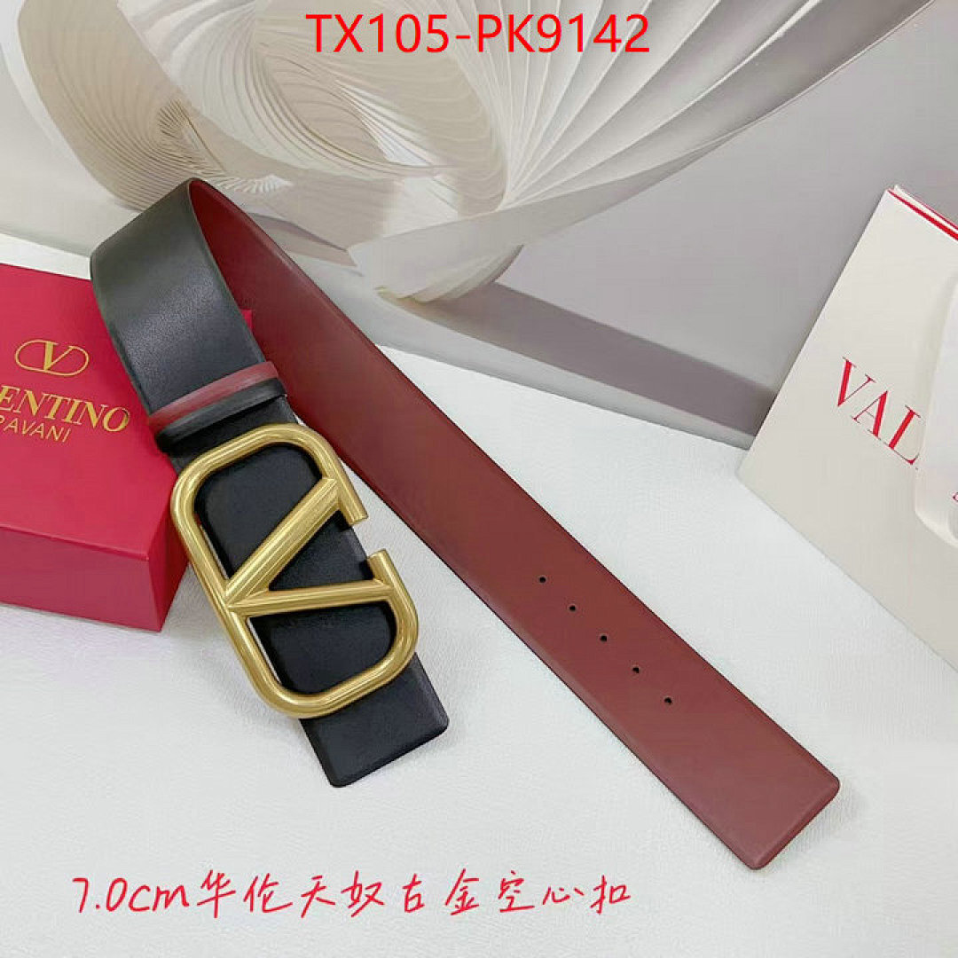Belts-Valentino ID: PK9142 $: 105USD