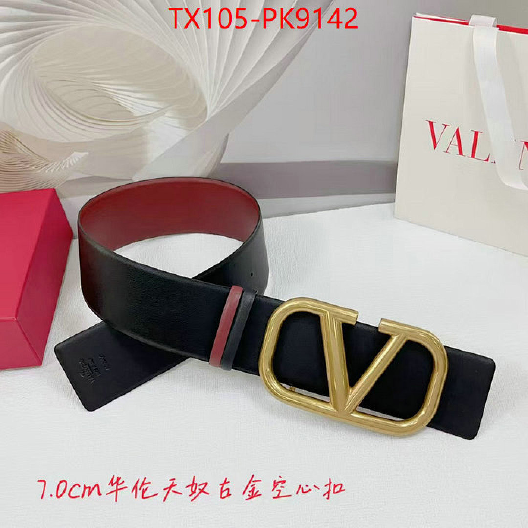 Belts-Valentino ID: PK9142 $: 105USD