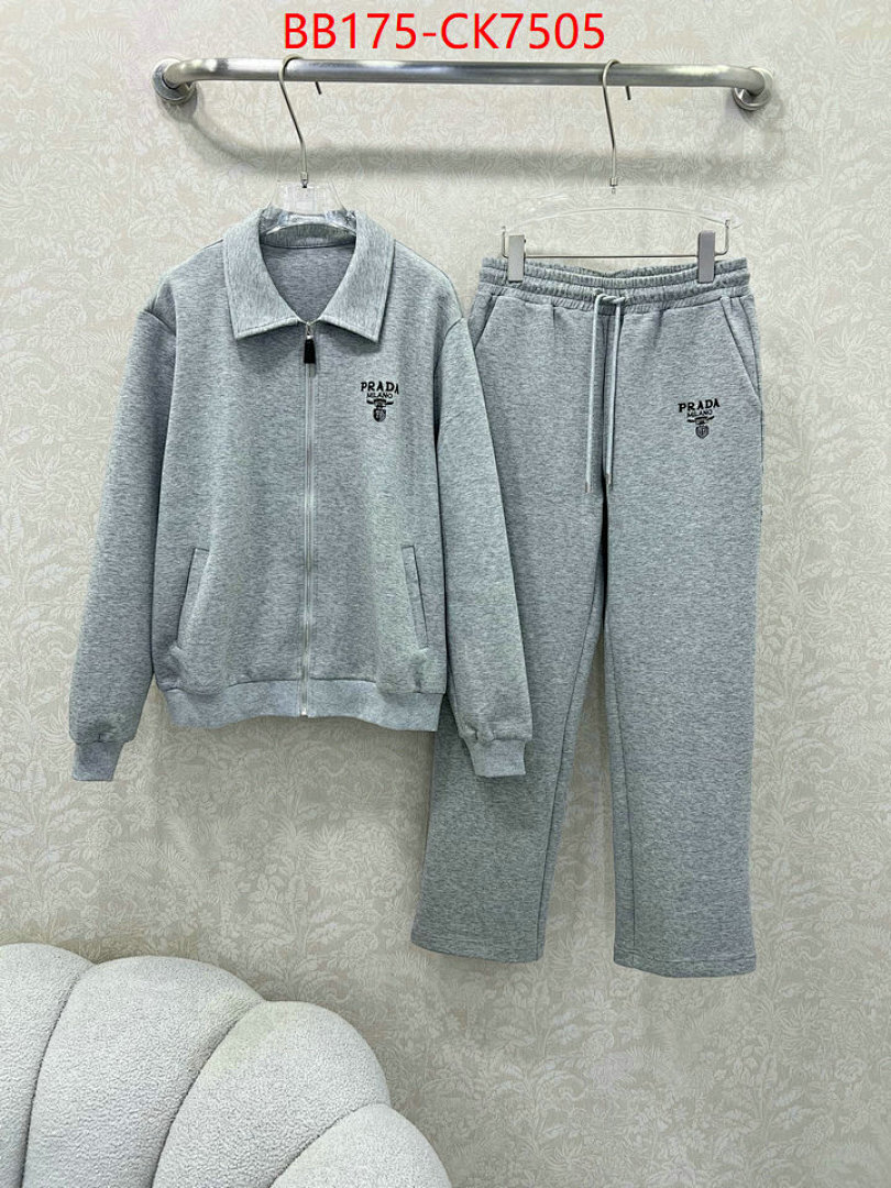 Clothing Set-Prada ID: CK7505 $: 175USD