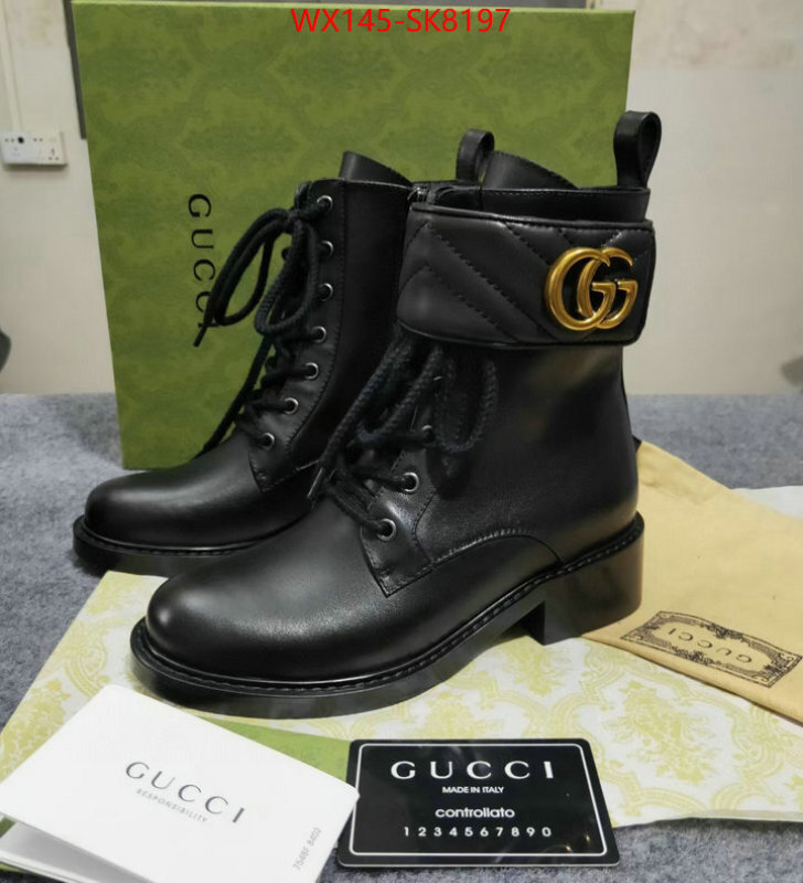 Women Shoes-Gucci the top ultimate knockoff ID: SK8197 $: 145USD