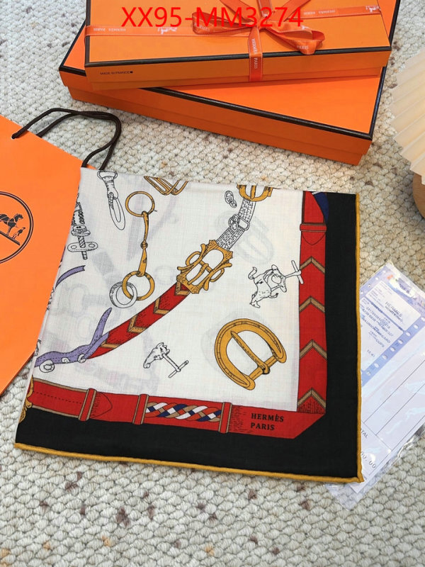 Scarf-Hermes buy high-quality fake ID: MM3274 $: 95USD