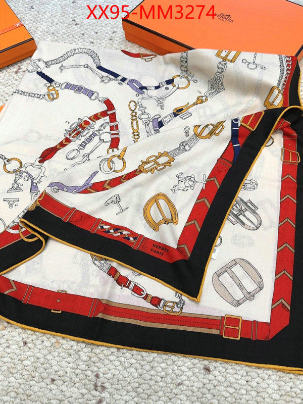 Scarf-Hermes buy high-quality fake ID: MM3274 $: 95USD