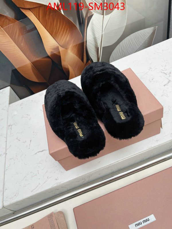 Women Shoes-Miu Miu what 1:1 replica ID: SM3043 $: 119USD