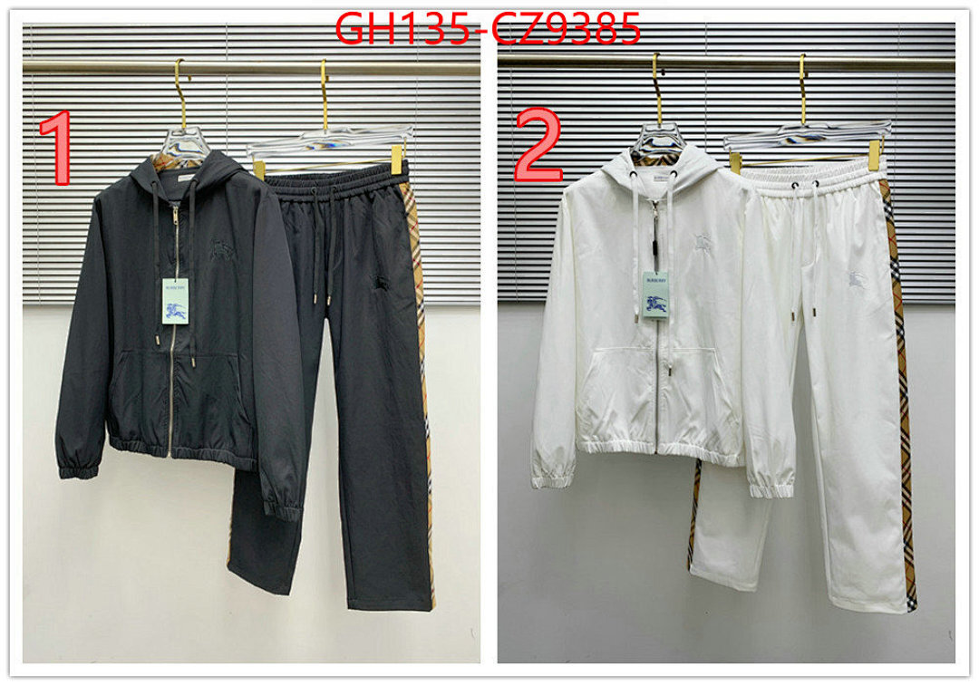 Clothing Set-Burberry ID: CZ9385 $: 135USD