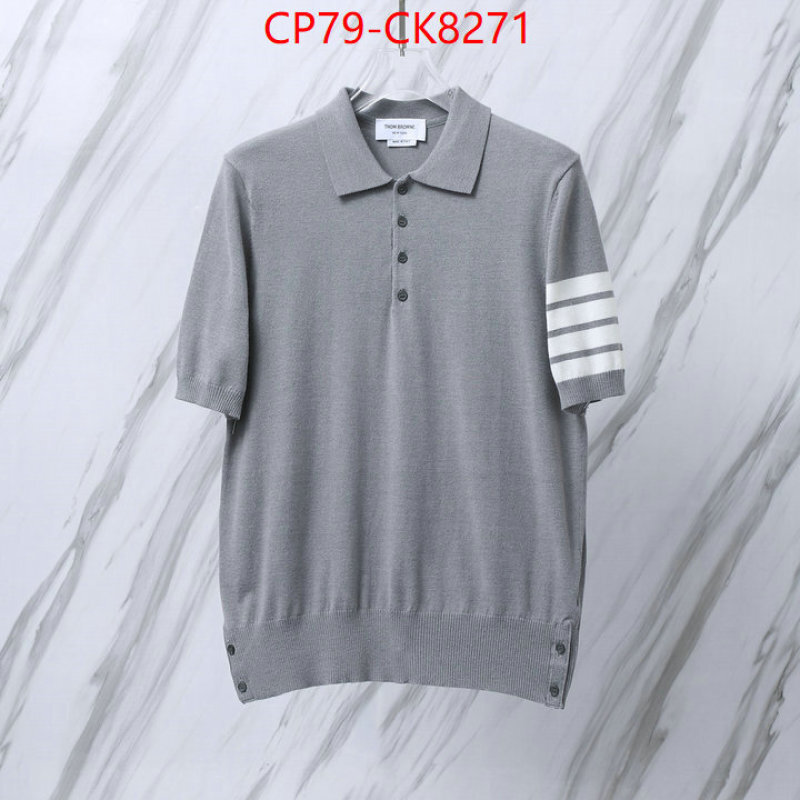 Clothing-Thom Browne quality aaaaa replica ID: CK8271 $: 79USD
