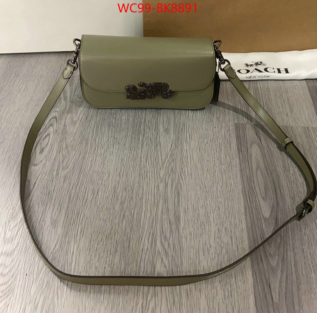 Coach Bags(4A)-Crossbody- ID: BK8891 $: 99USD,