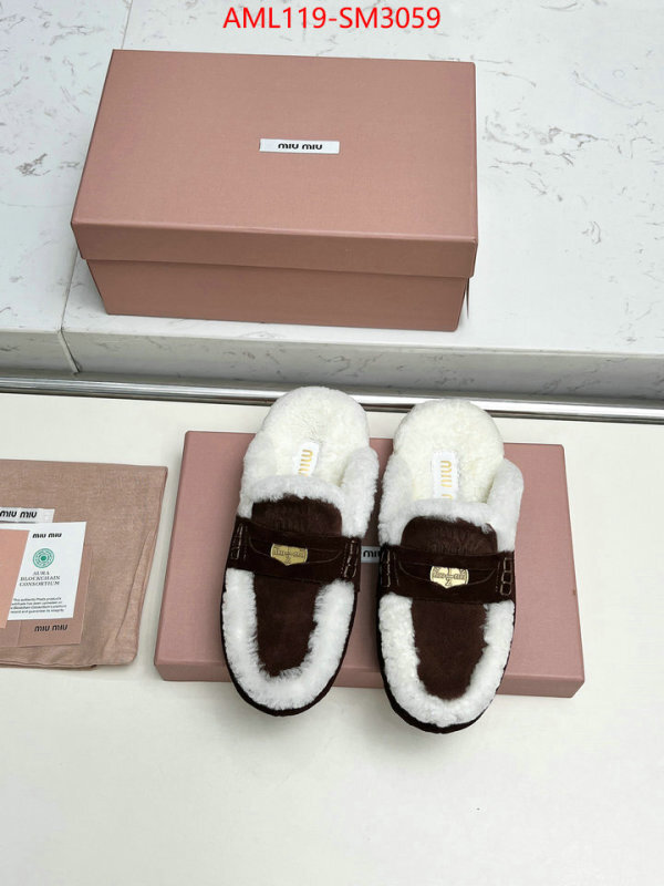 Women Shoes-Miu Miu 1:1 replica ID: SM3059 $: 119USD