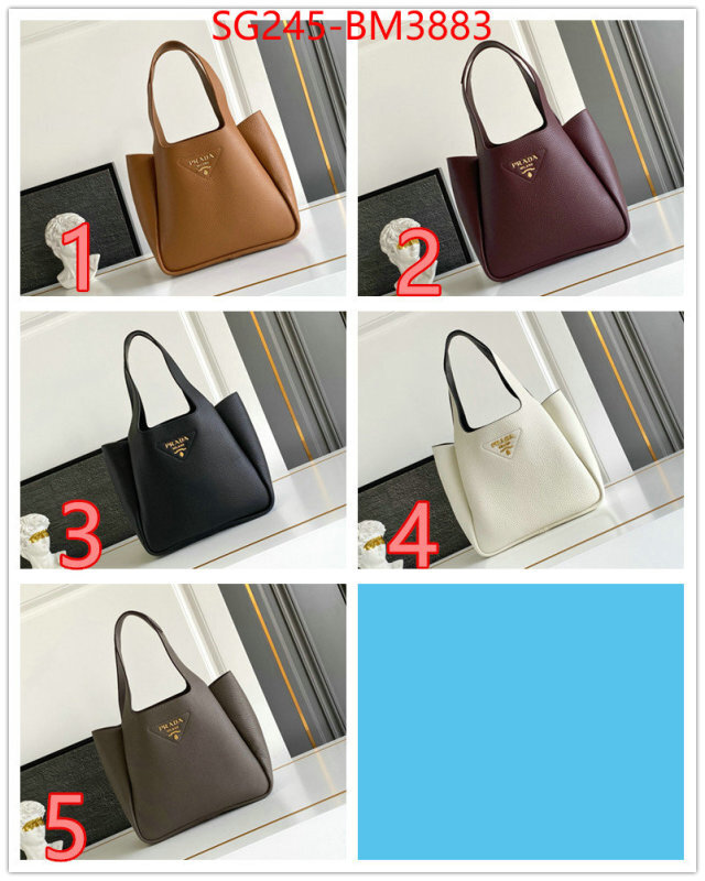 Prada Bags(TOP)-Handbag- ID: BM3883 $: 245USD,