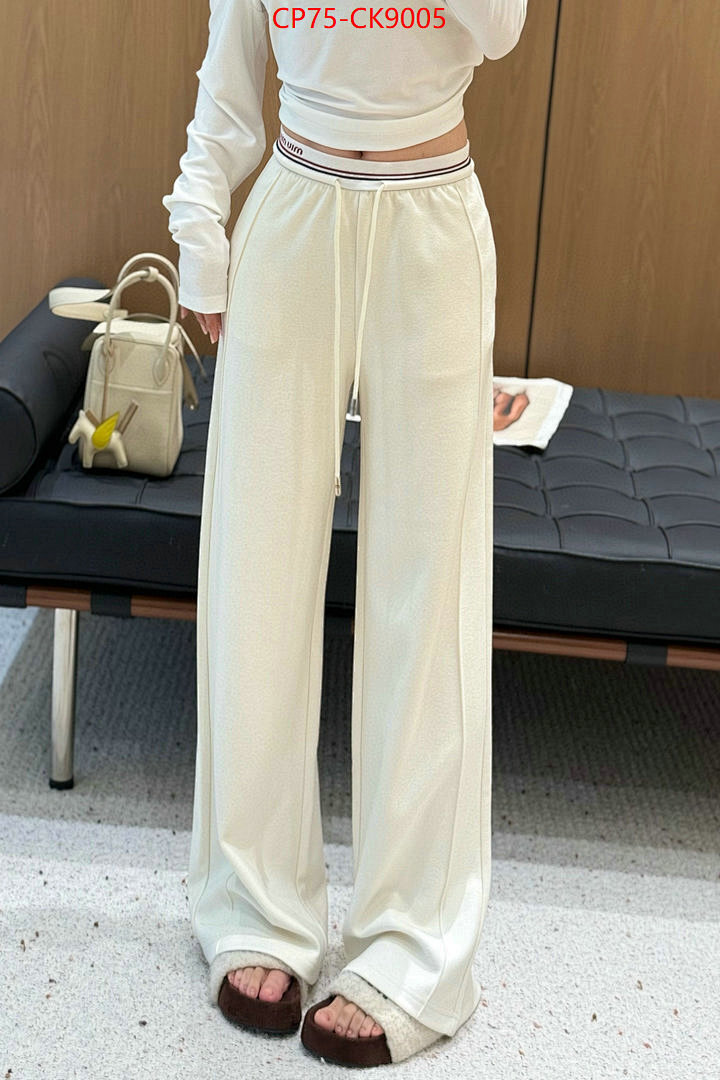 Clothing-MIU MIU ID: CK9005 $: 75USD